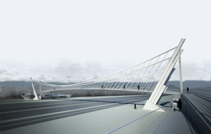 Suspended Footbridge